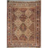 An early 20th century Khanseh carpet 233 x 170cm