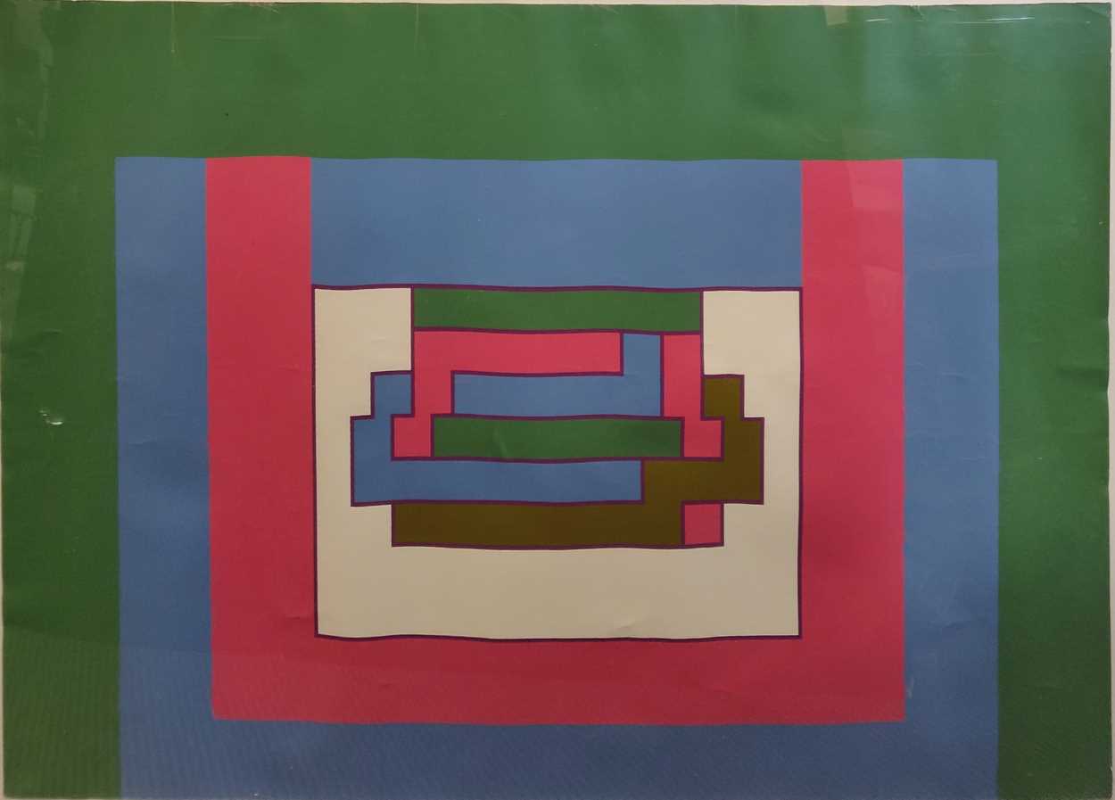 Robyn Denny (British 19302014), Untitled abstractscreenprint60 x 91cm in Cheffins Fine Art