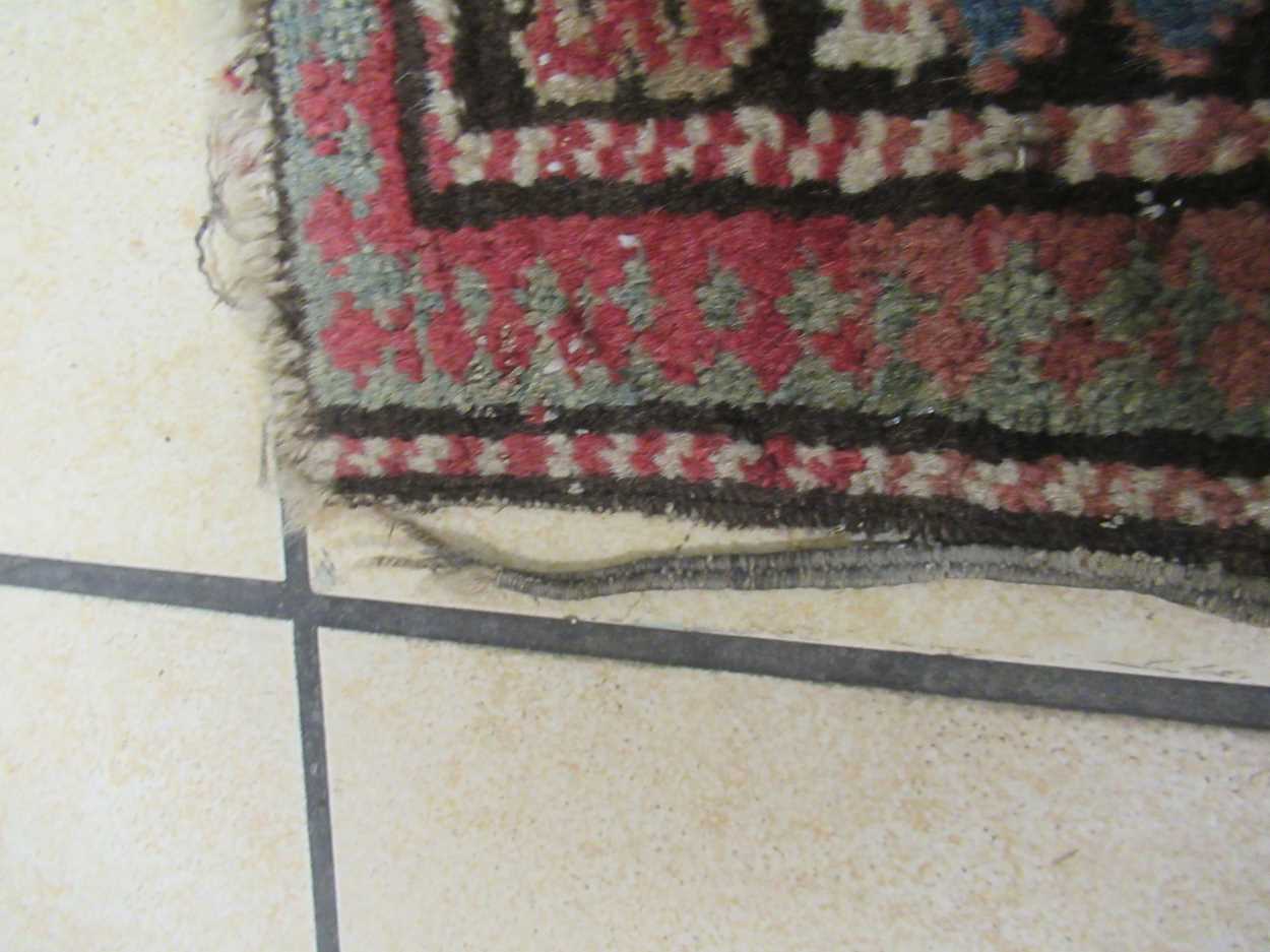 A late 19th century Akstafa prayer rug with boteh field, 173 x 85cmRug faded to various - Bild 11 aus 21