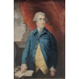 A collection of six prints; including, After Sir Joshua Reynolds, portrait of Charles James Fox (