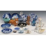 Doulton, Beswick, Copenhagen and other decorative ceramics