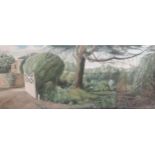 Richard FinchA cedar tree by the garden gateoil on canvas51 x 122cm