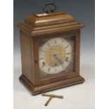 A 20th century mantel clock by Garrard & Co Ltd 112 Regent St London Elliott London, cornered