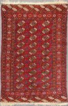 A 20th century Tekke Turkman rug 148 x 100cm