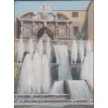Richard Finch,Neptune Fountain at Villa d'Este in Tivoli, together with a collection of eleven