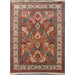 A late 20th century Caucasian Erivan rug 207 x 150cm