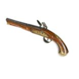 Joiner, London, a flintlock sash-pistol, circa 1760,