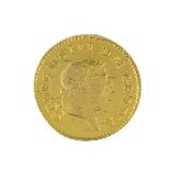 George III gold one third guinea, 1808,