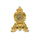 An ormolu mantel clock, 19th century,