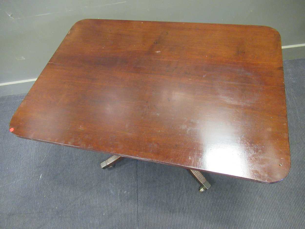 A mahogany tilt top breakfast table on tripod base, 19th century, 72 x 85 x 119cmProperty from - Image 2 of 4