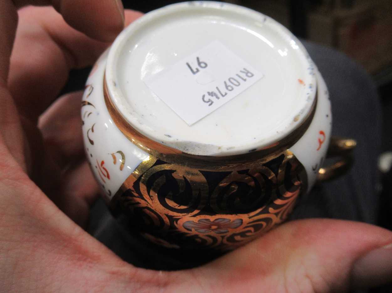 A blue and gilt part tea service, together with some matched Royal Worcester wares in a similar - Image 14 of 19