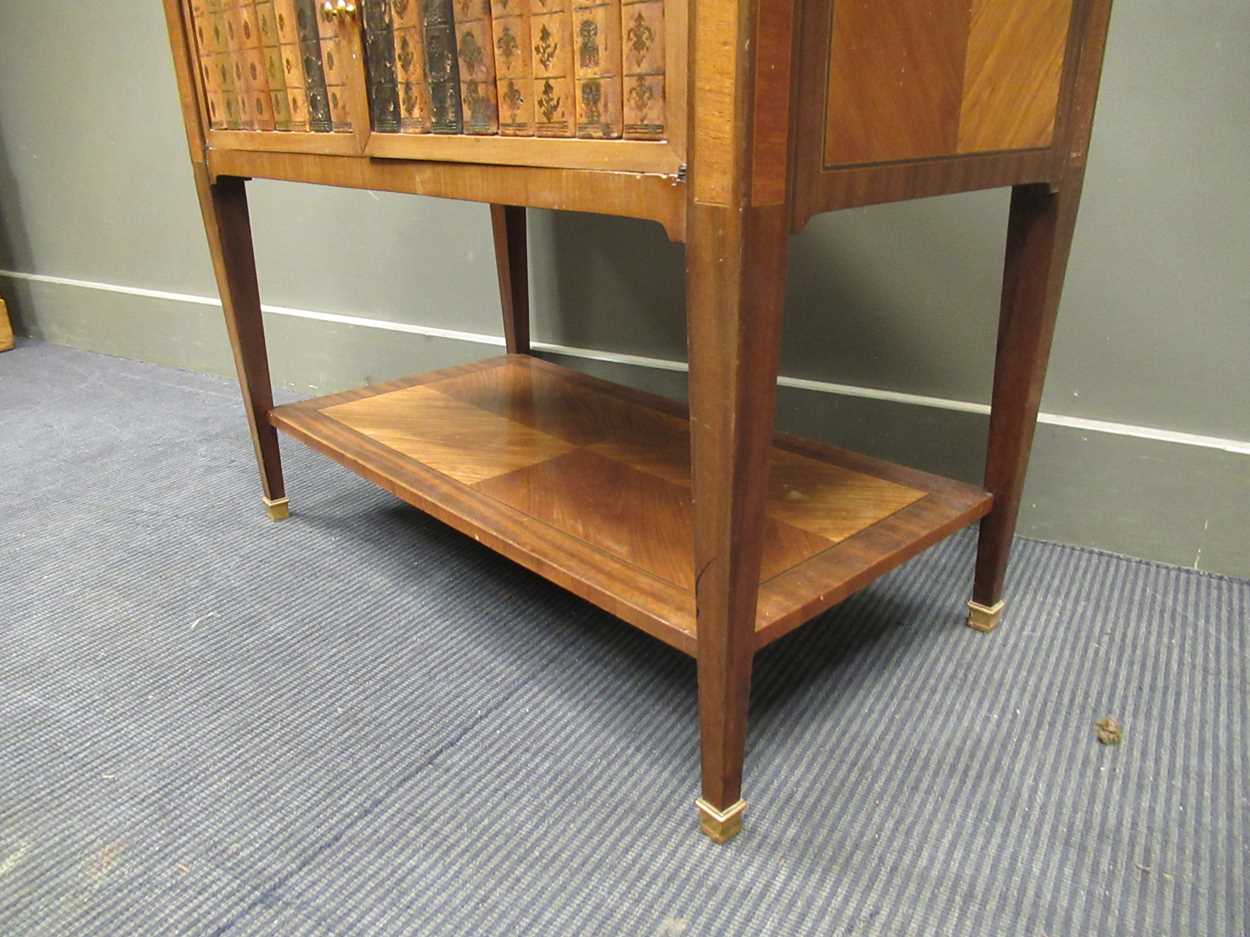 A French kingwood and mahogany side cabinet, - Image 3 of 6