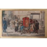 A watercolour by Adriaan de la Rivière (1857-1941) signed 'Ad. la Riviere', together with 3 drawings