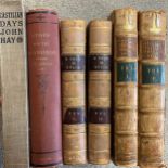 Spain. SWINBURNE (H) Travels through Spain, 2 vols. 1787, 8vo, portrait, folding map and plates,