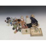 A small collection of doll's house items,