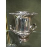An early 19th century old Sheffield plate wine cooler, marks of Matthew Boulton