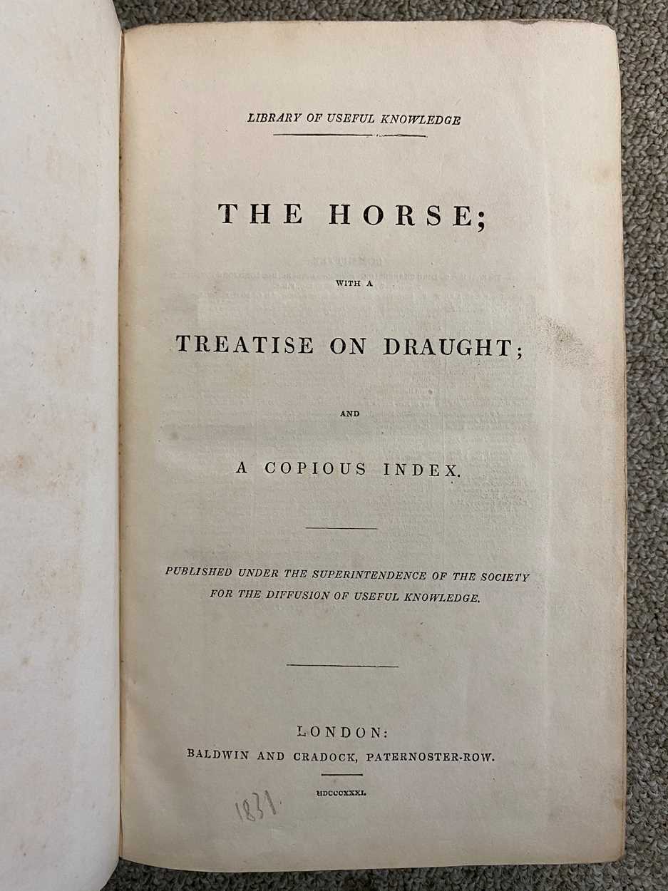 Equine. PERCIVALL (W) The Anatomy of the Horse, no date, 8vo, cloth; MORTON (W) A Manual of - Bild 7 aus 11