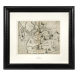 Michael DraytonLancashire, engraved uncoloured map, c.1622, 24 x 30.5cm (trimmed)