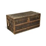 A late 19th century Louis Vuitton cabin trunk,