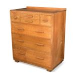 A Heal's oak 'Scotch' chest of drawers, circa 1930,