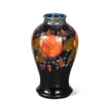A Moorcroft Pomegranate pattern vase,