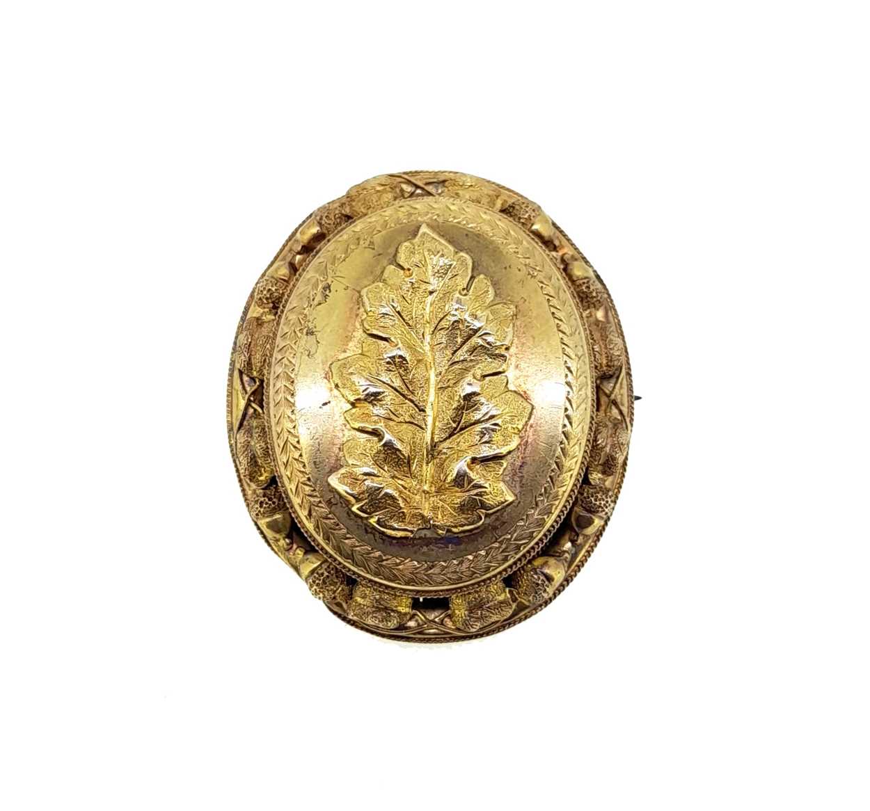 A Victorian memorial brooch,