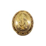 A Victorian memorial brooch,