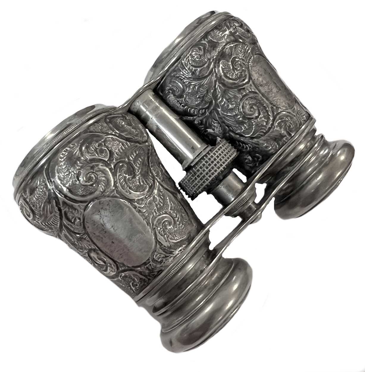 A pair of Victorian silver horse racing binoculars, in Cheffins Fine Art