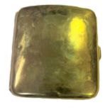 An early 20th century 9ct gold pocket cigarette case,