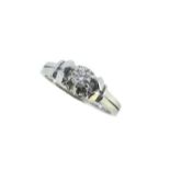 A single stone diamond ring,