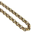 A belcher link chain,