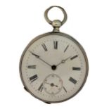 Vacheron, Genève - An open faced pocket watch,