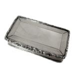 A Victorian silver snuff box,