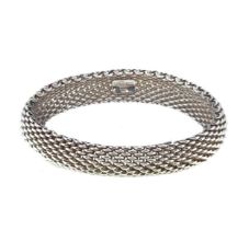 Tiffany & Co. - A 'Somerset' mesh soft bangle,