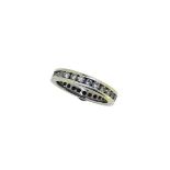 A diamond set full eternity ring,