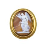 A cameo brooch,