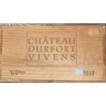 Chateau Durfort Vivens, Margaux 2eme Cru 1998, 12 bottles in owc