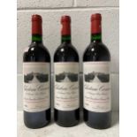 Chateau Canon, St Emilion 1er Grand Cru Classe 1989, 3 bottles