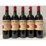 Chateau Figeac, St Emilion 1er Grand Cru Classe 1988, 5 bottles