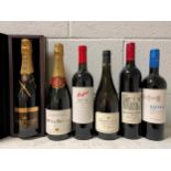 Champagne, Moet & Chandon Grand Vintage 2000, 1 bottle in gift box; Domaine Laroche Chablis 1er