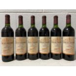 Chateau Lascombes, Margaux 2eme Cru 1982, 6 bottles