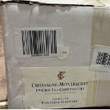 Domaine Fontaine Gagnard Chassagne Montrachet 1er Cru Chenevottes 2009, 6 bottles. Please note