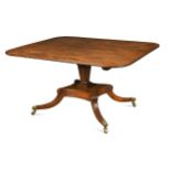 A Regency mahogany breakfast table,