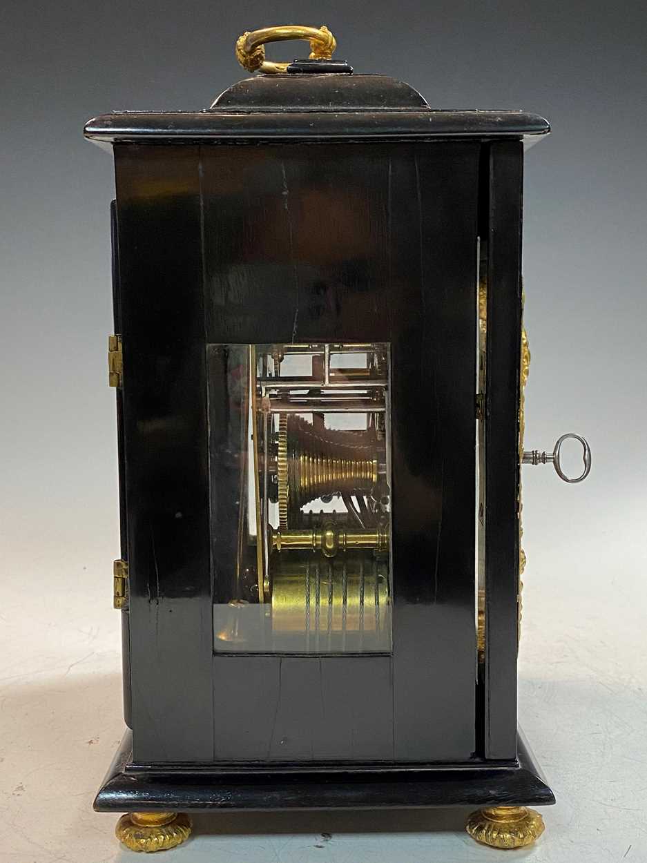 Henry Younge in the Strand, an ebonised table clock, circa 1680, - Bild 9 aus 14