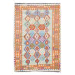 A hand-knotted pure wool kilim carpet, 20th century,