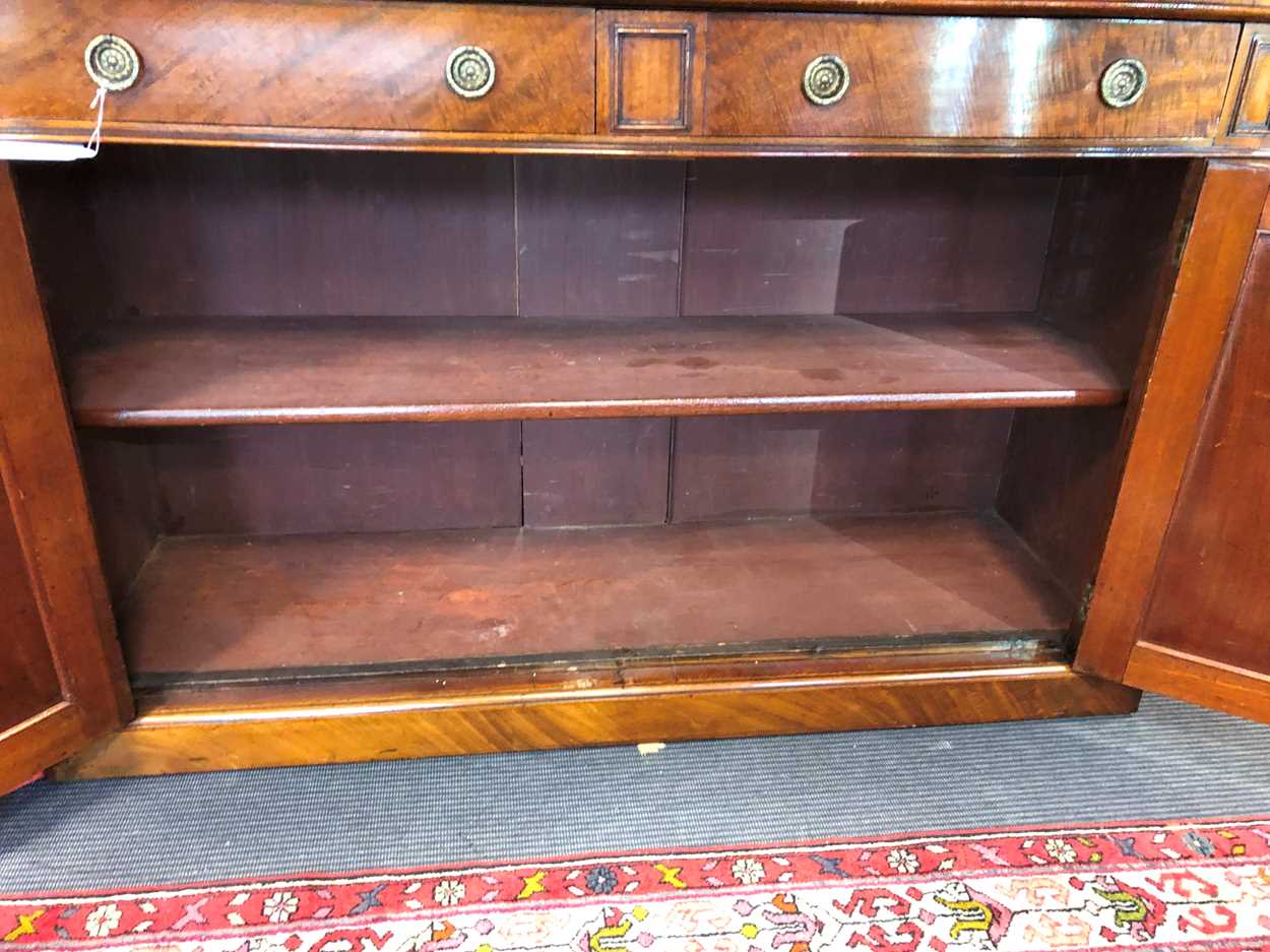 A George IV mahogany side cabinet, - Image 4 of 12