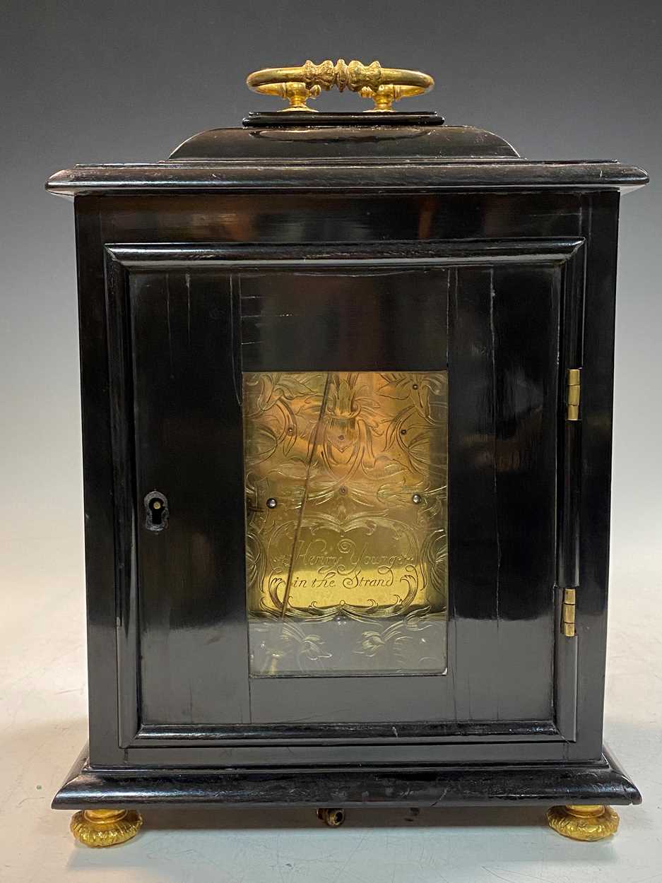 Henry Younge in the Strand, an ebonised table clock, circa 1680, - Bild 6 aus 14