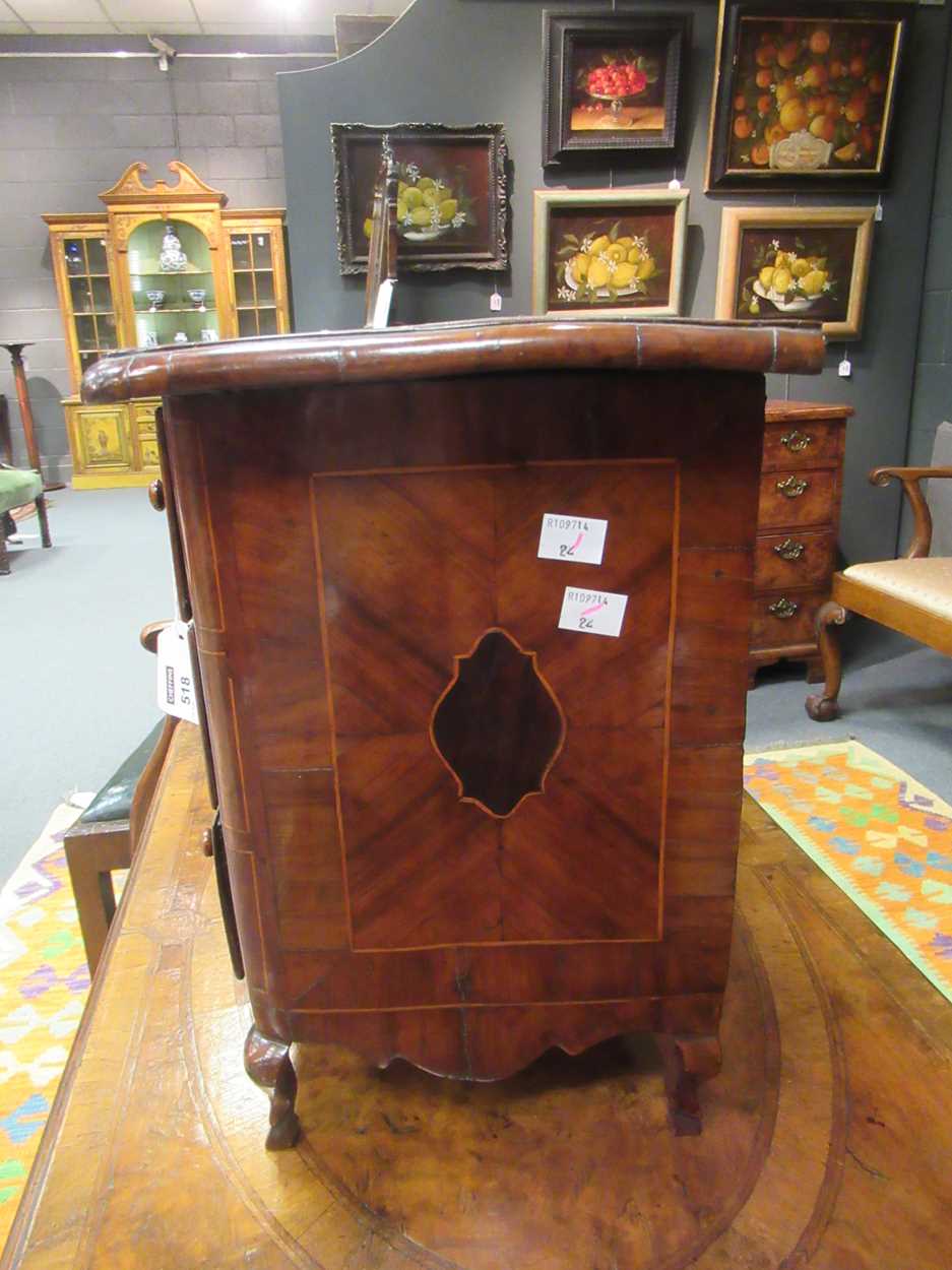 An olive wood miniature chest of drawers, late 18th century, probably Maltese, - Image 5 of 21