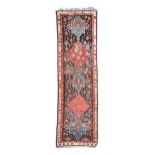 A Karabagh runner rug, late 19th century,