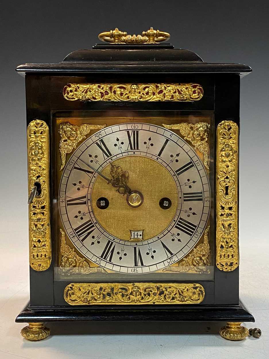 Henry Younge in the Strand, an ebonised table clock, circa 1680, - Bild 2 aus 14